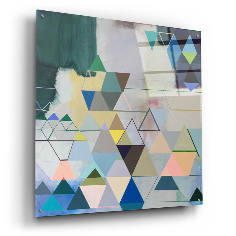 «Journey Time» par Naomi Taitz Duffy, H 36 po x l 36 po x P 0,2 po