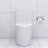 Modern Toilet With 360 Degree Flush And Comfortable Design Silent Skirted For Bathroom
