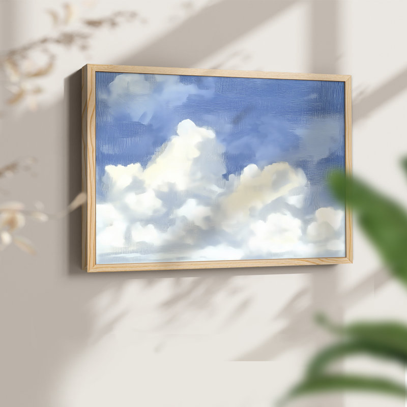 Série paysage - L III - Reproduction encadrée - Restickable, 11" H x 14" W, Naturel