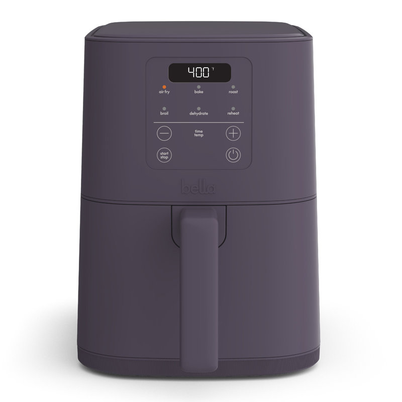 Bella Slim 6.0 QT Air Fryer, Plum