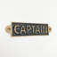 Kahler Captain Door Sign