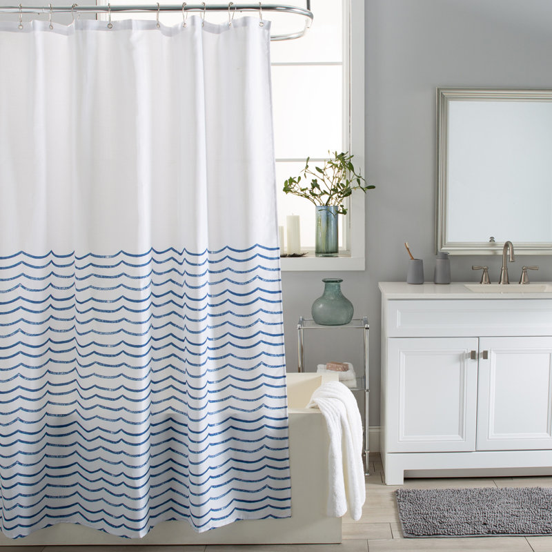 Ancalin Abstract Shower Curtain