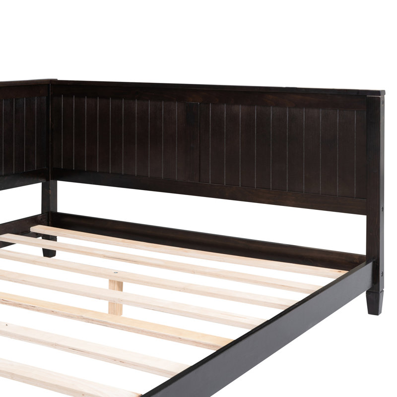 Lit de jour / lit en bois, pleine grandeur, style Mid-Century moderne classique, accoudoirs et pour lit à usage domestique /, moderne moderne, accessoire