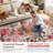 Tawann Machine Washable Floral Farmhouse Area Rug with Non-Slip Backing for Living Room, Dining Room, Bedroom-53423902