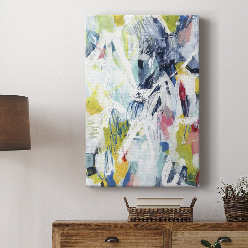Couche de couleur I - galerie Cavas sur mesure, H 27 po x l 18 po