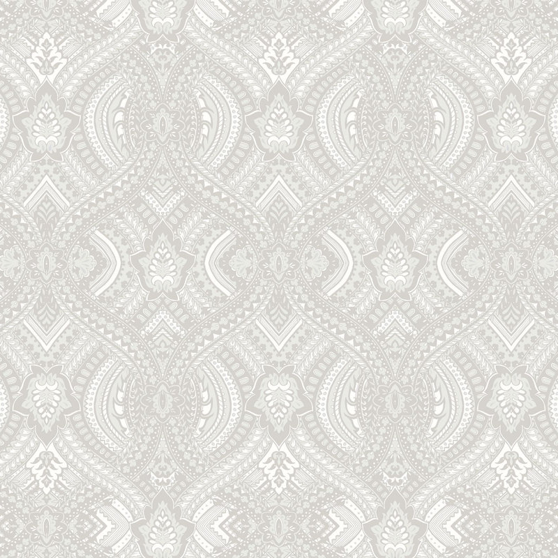 10m x 50cm Matte Wallpaper Roll, Grey