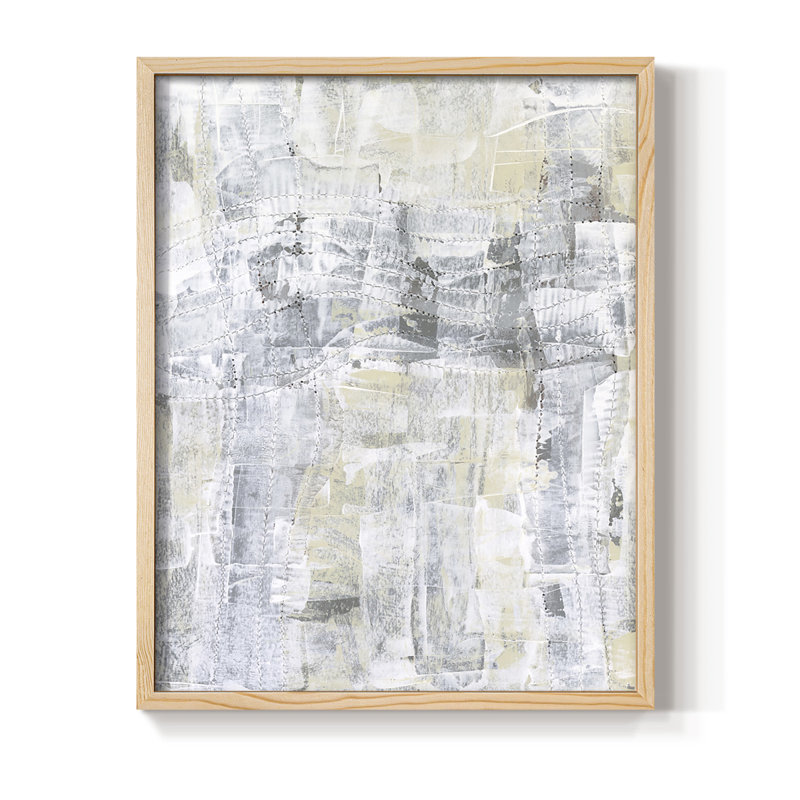 Ghost Town II, reproduction encadrée - bois massif, H 30 po x l 24 po
