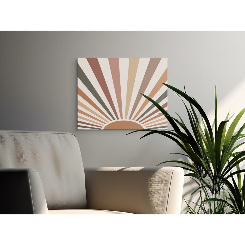 Wrapped Canvas Print Set, Grey/Tan, 81.28 cm H x 121.92 cm W