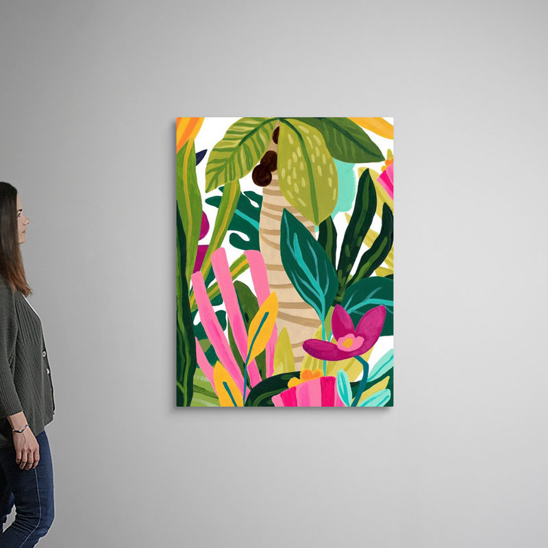 «Island Thicket IV», art mural sur toile, Toile tendue, 36" H x 48" W