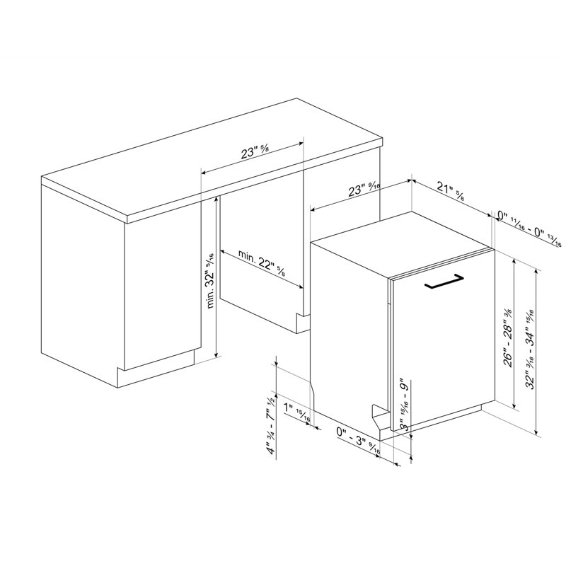 SMEG Lave-vaisselle 60 cm