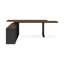 Bureau de direction en L en bois massif avec tiroirs-453040294-453040292
