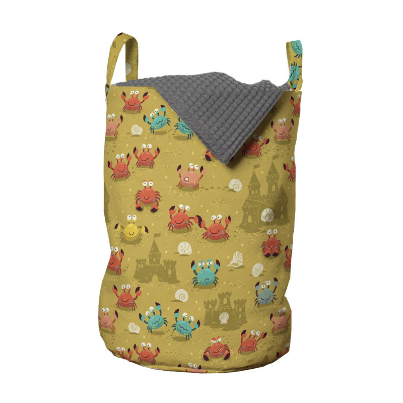 Fabric Laundry Bag with Handles