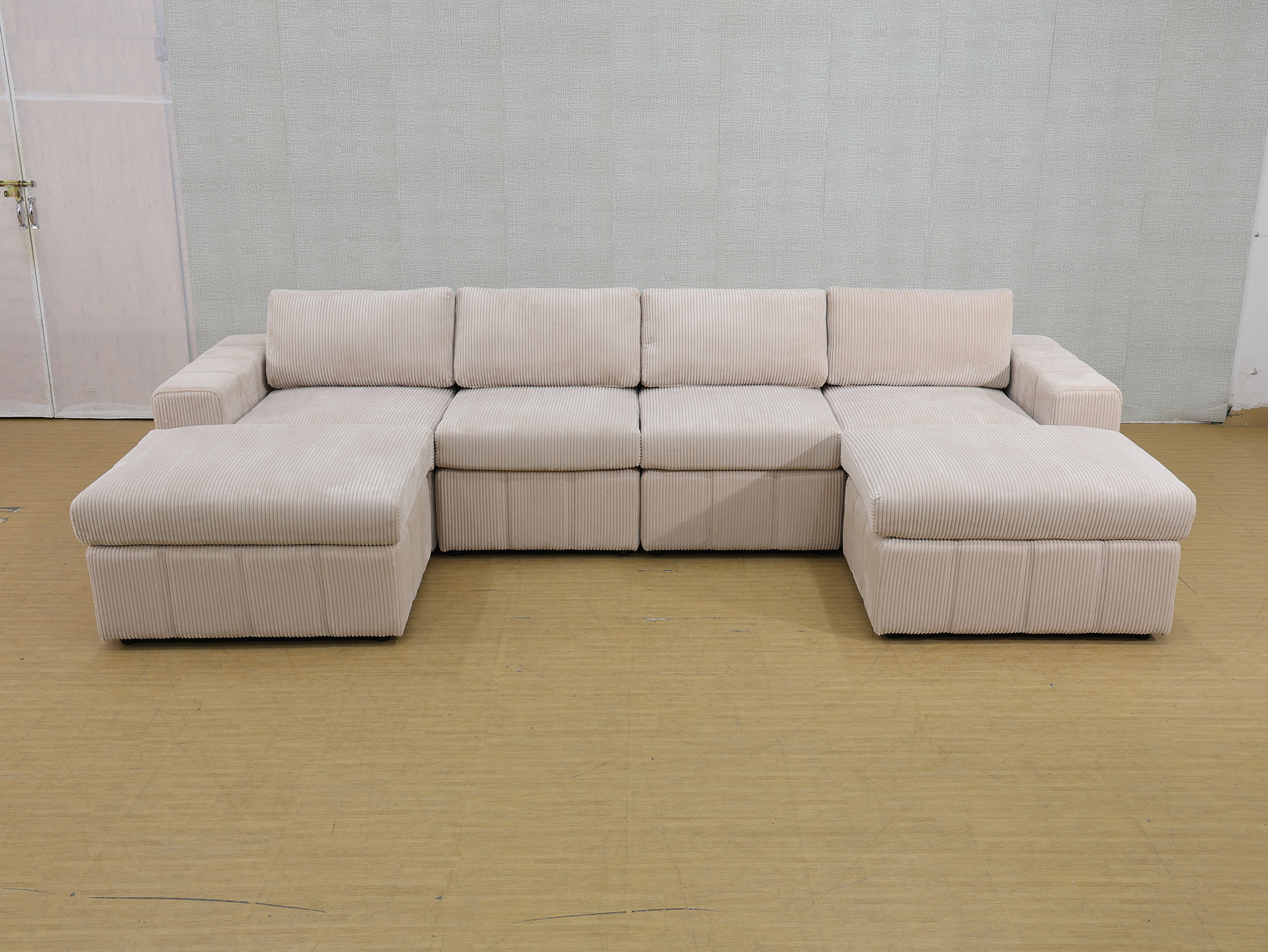 Hokku Designs Naved 6 - Piece Upholstered Sectional | Wayfair