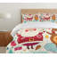Ensemble de housse de couette Noël père Noël et ours en peluche décorations rétro-1267330108