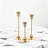 Elegant Candlestick Holders Set For Taper Candles, Decorative Centerpiece For Dining Table, Wedding, Christmas, And Housewarming-2000641181-2000641180