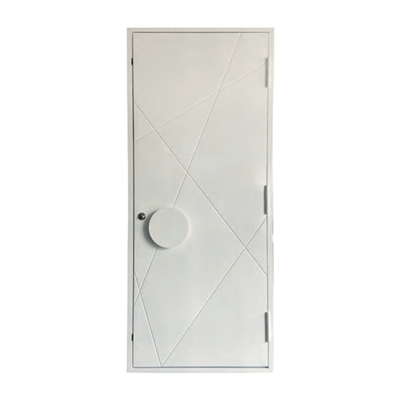 Polaris Modern Iron Pivot Door