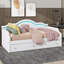 Lit de jour simple rembourré en tissu avec éclairage à DEL et deux tiroirs-1178878335-1178878332