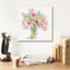 «Epic Graffiti» «Pink Amaryllis» par Leslie Trimbach, art mural sur toile-106171748