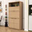 Armoire de cuisine avec beaucoup de rangement, bureau, ports USB-1869511736