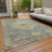 Machine Washable Indoor/Outdoor Colman ACN2136 Global Rug-1635821598