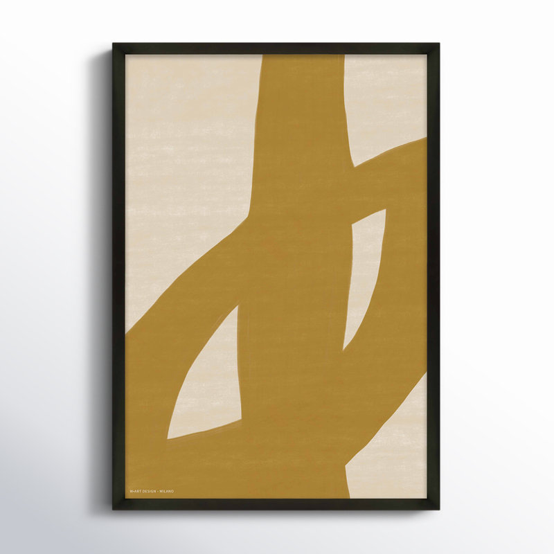 «Depner Form & Fusion Form And Fusion 1», reproduction encadrée, Papier avec cadre noir, H 20 po x l 14 po x P 1,25 po