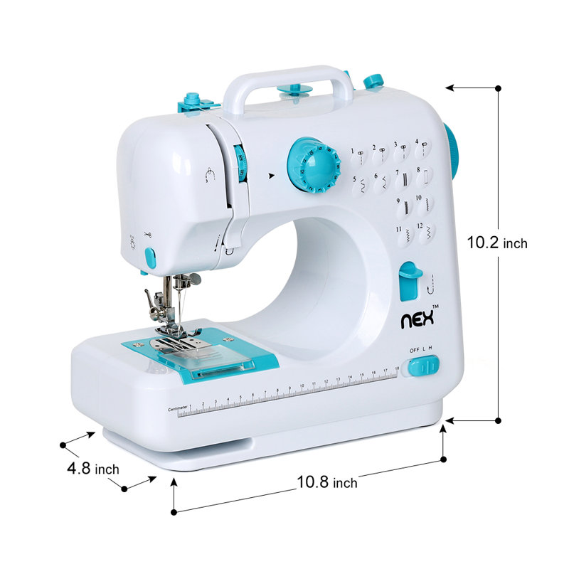 BTY Computerized Mechanical Sewing Machine, Blue