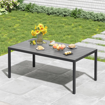 Rectangular Outdoor Dining Table