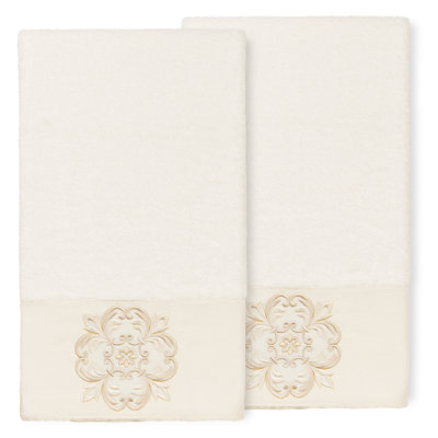 Ensemble de serviettes de bain en coton turc 2 pièces ALYSSA