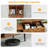 Lift Top Coffee Tables For Living Room, Small Rising Wooden Dining Center Tables With Storage Shelf And Hidden Compartment-1674037209