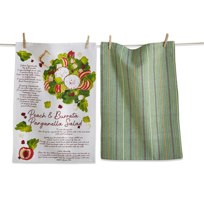 Panzella Salad Dishtowel Set In Crate