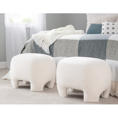 Kateryn 23" Sherpa Ottoman