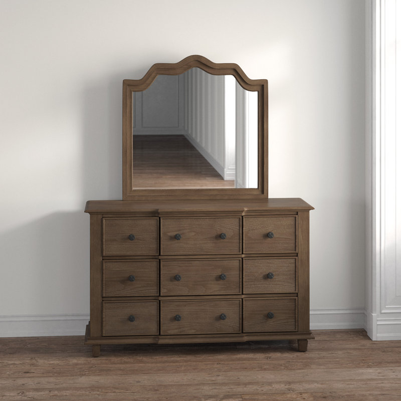 Epworth 9 Drawer Dresser with Mirror