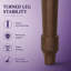 Bureau d'écriture UNASTA Farmhouse avec tiroir à clavier rabattable et pieds tournés-46073391