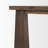 84" Brown Solid Wood Dining Table