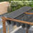PURPLE LEAF 10' x 10' Outdoor Retractable Pergola with Sun Shade Canopy Patio Metal Shelter for Garden Porch Pavilion Natural Wood Grain Frame Aluminum Gazebo Modern Backyard Grill Pergola Gray-80695627