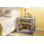 Table de chevet avec lit pour chien Sherie en ECOFLEXᴹᴰ New Age Petᴹᴰ
