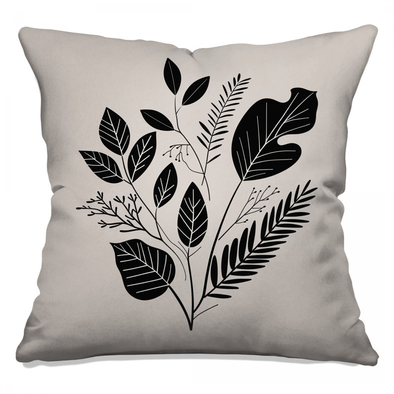 Coussin Leaf, 20 x 20 pouces