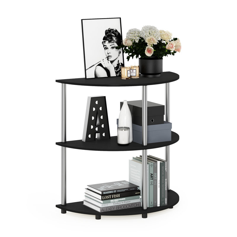 Emili 79cm Console Table, Black Oak