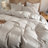 100% French Linen Duvet Cover & Sham Set with Hidden Zipper and Corner Ties-1563073306-1569880389