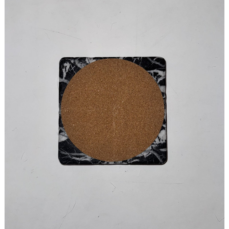 Ensemble de 4 sous-verres Nero Marquina