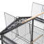 77cm Open Play Top Metal Pet Bird Cage with Casters