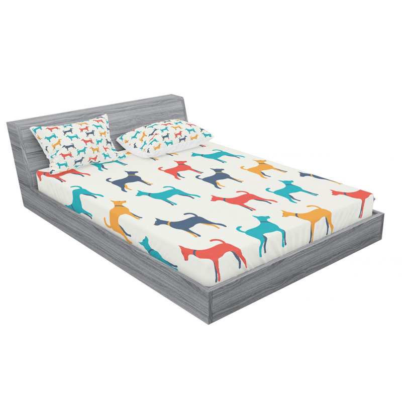 Microfiber Sheet Set, Twin XL Sheet Set with Fitted Sheet