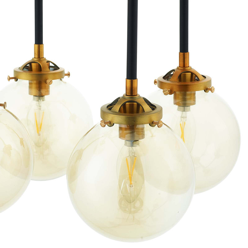 Lustre suspendu 8 lumières Ambition