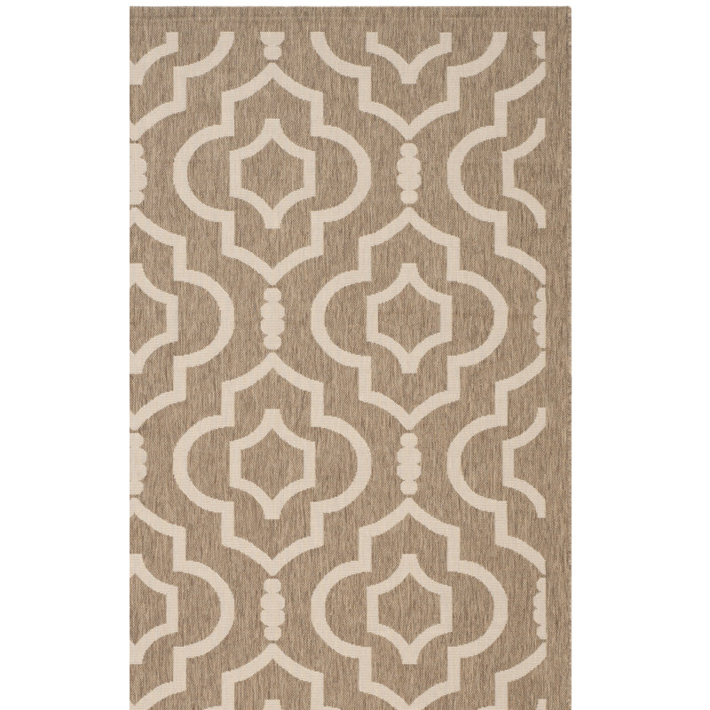 Herefordshire Performance Geometric Indoor/Outdoor Area Rug, Rectangle 6'7" x 9'6"
