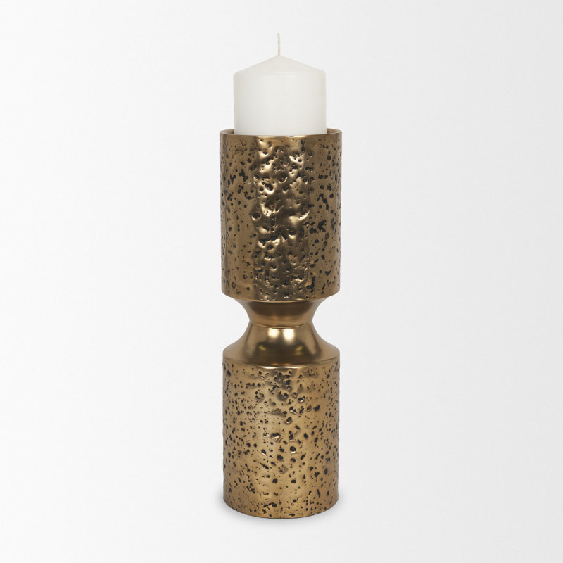 Petit porte-bougie Akira, H 12,8 po x l 4 po x P 4 po