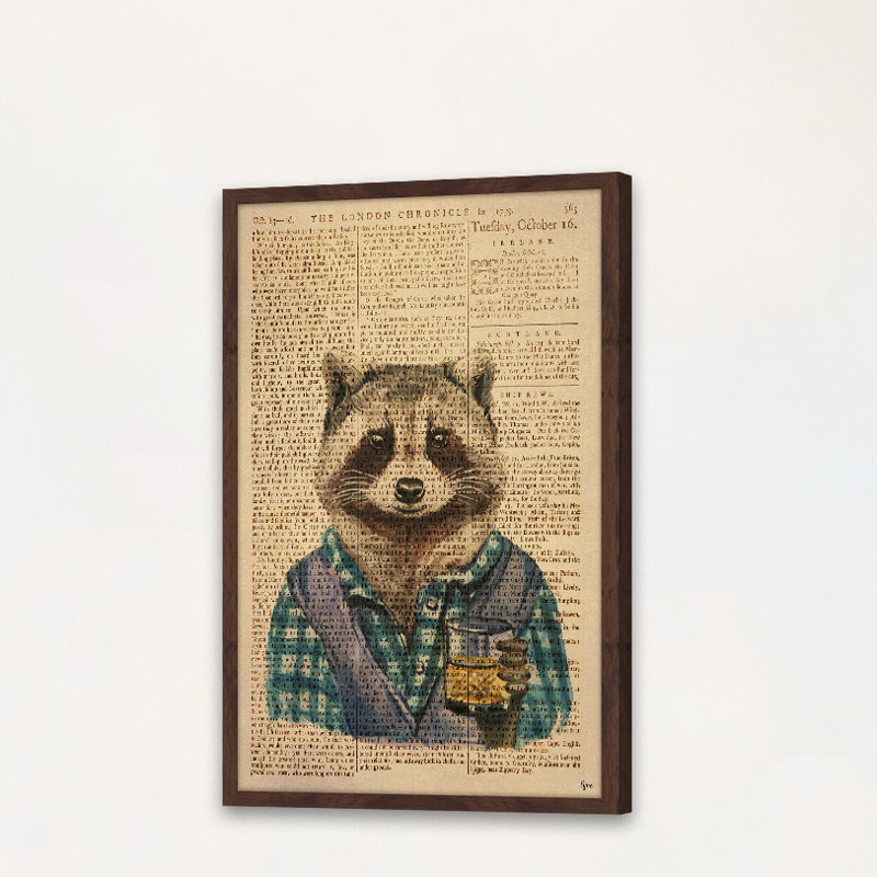 «Scotch Time II» par Eyre Tarney - impression encadrée, H 30 po x l 20 po x P 1,5 po
