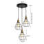 Heavener 3 - Light Black Pendant
