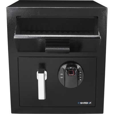 0.72 CUBIC FT KEYPAD BIOMETRIC DEPOSITORY SAFE