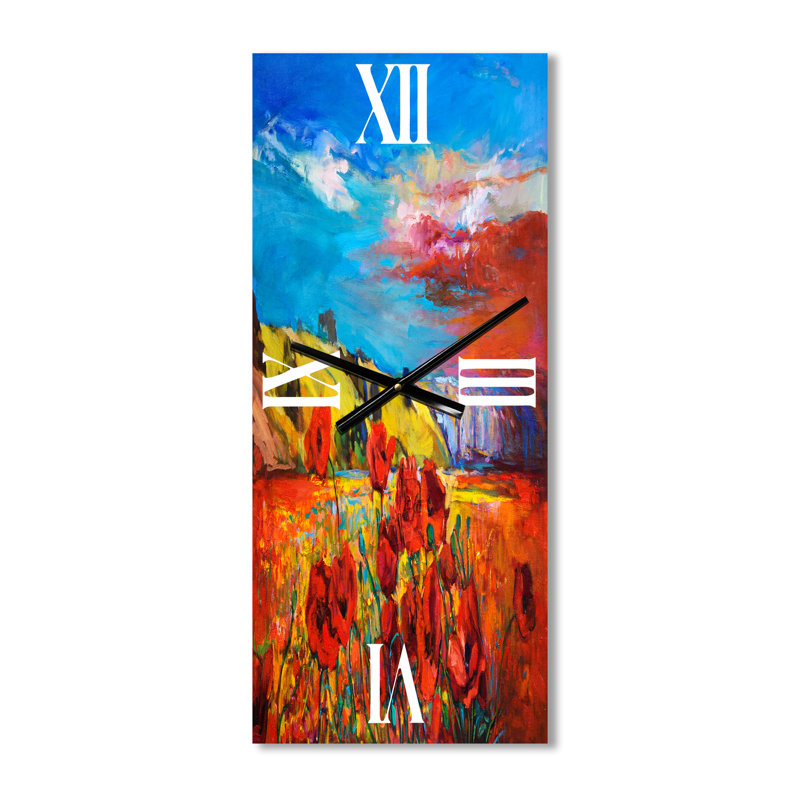 Metal Wall Clock, Large