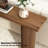 Gennari 55'' Fluted Solid Wood Console Table with Rectangular Tabletop